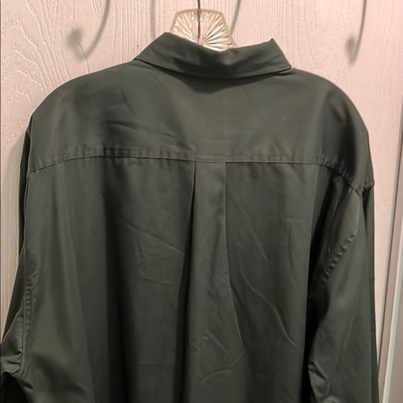 Dockers Green Casual Button Down Shirt - Picture 4 of 6